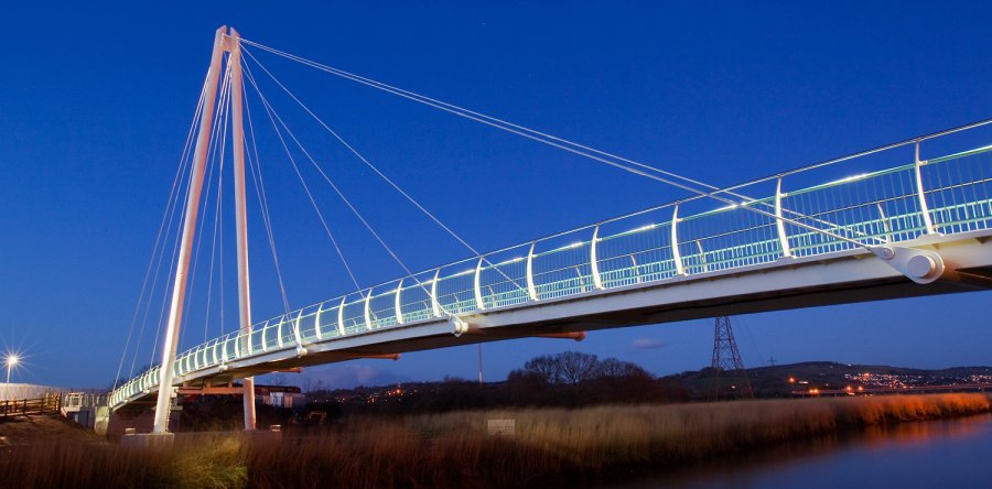 Teign Crossing Foot-cycle Bridge